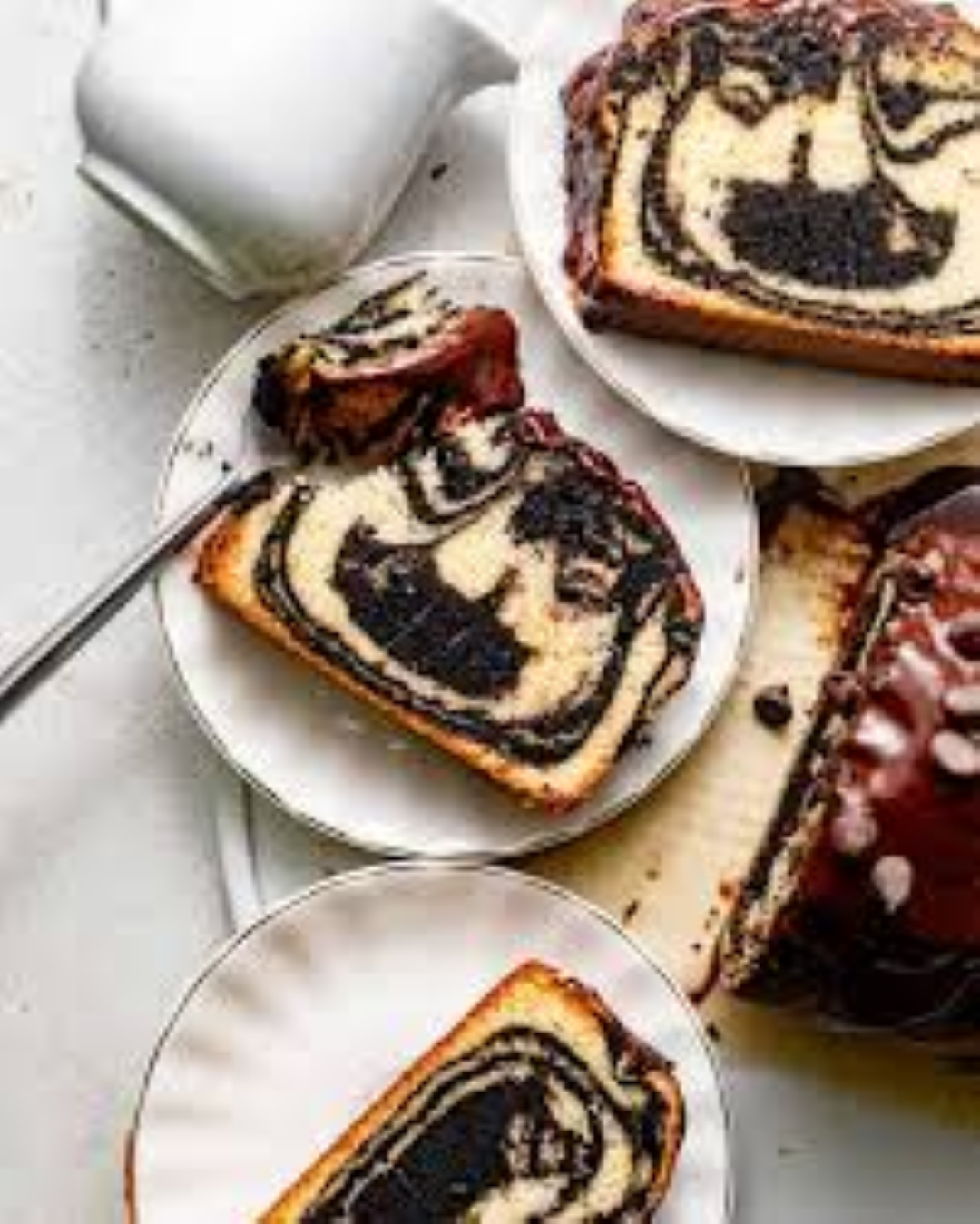 ZUBI BAKES GLV MARBLE LOAF CAKE 